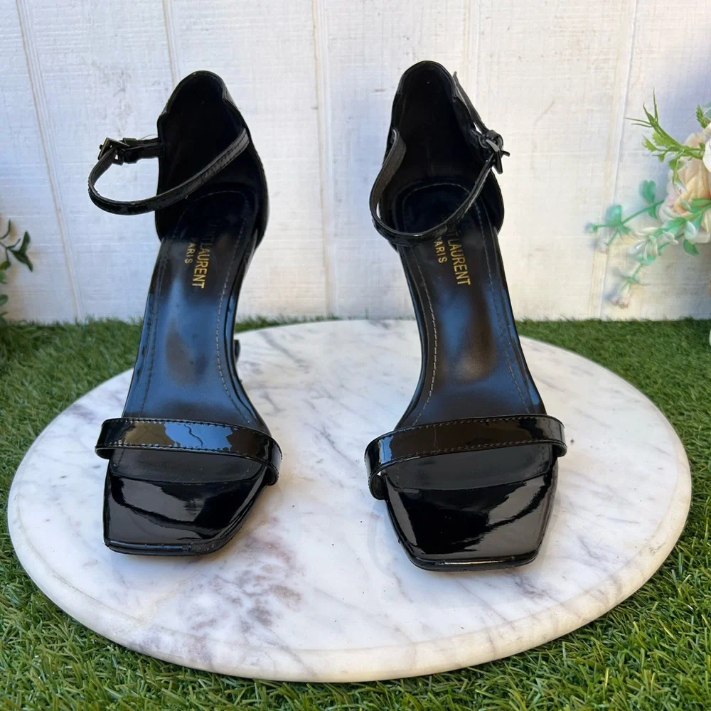 Saint Laurent
Opyum black patent leather heels size 40 US 10 preowned - Picture 12 of 16